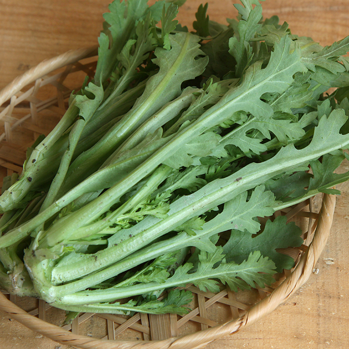 きくな（春菊）200g（100g×2袋） | 坂ノ途中