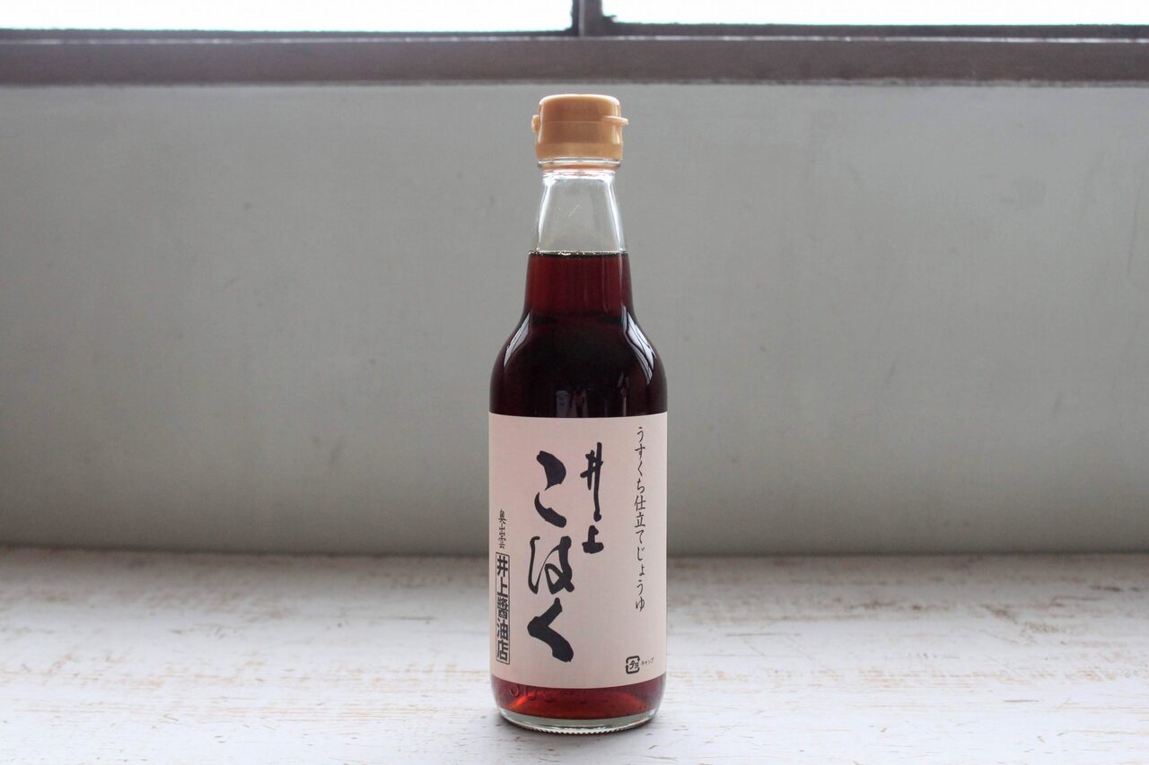 うすくち醤油 井上こはく 360ml | 坂ノ途中