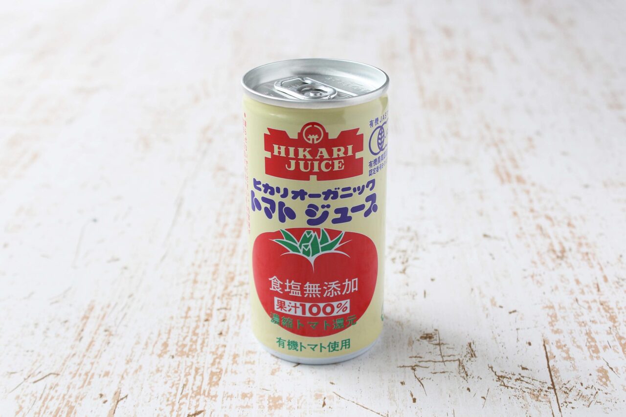 サイズ】 オーガニックトマトジュース 食塩無添加 （190g×60缶） ヒカリ荷物総重量20kg以上で別途料金必要  :20230217175435-00857:ハッピーチルドレン 通販 ュース