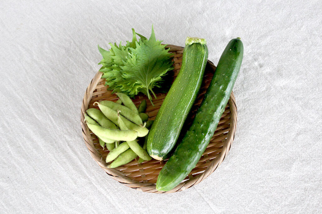 夏のはじまり、緑の野菜をさっぱりと。 | 坂ノ途中 | 100年先もつづく