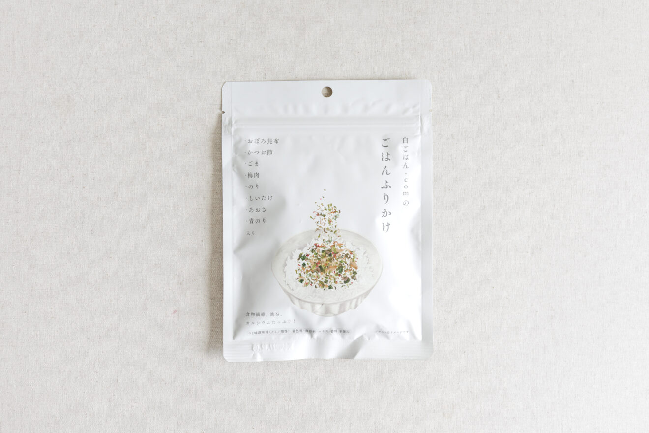 白ごはん.comのごはんふりかけ 25g | 坂ノ途中Onlineshop | 出会う